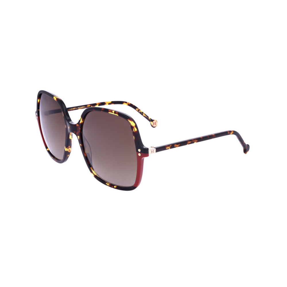 NEW Carolina Herrera HER 0244/S 0O63HA Havana Red/Brown Sunglasses authentic